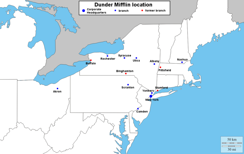 Map of our Branches: